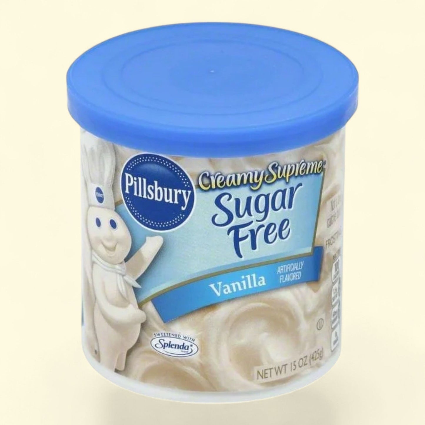 Pillsbury Sugar Free Vanilla Frosting, 15-Ounce