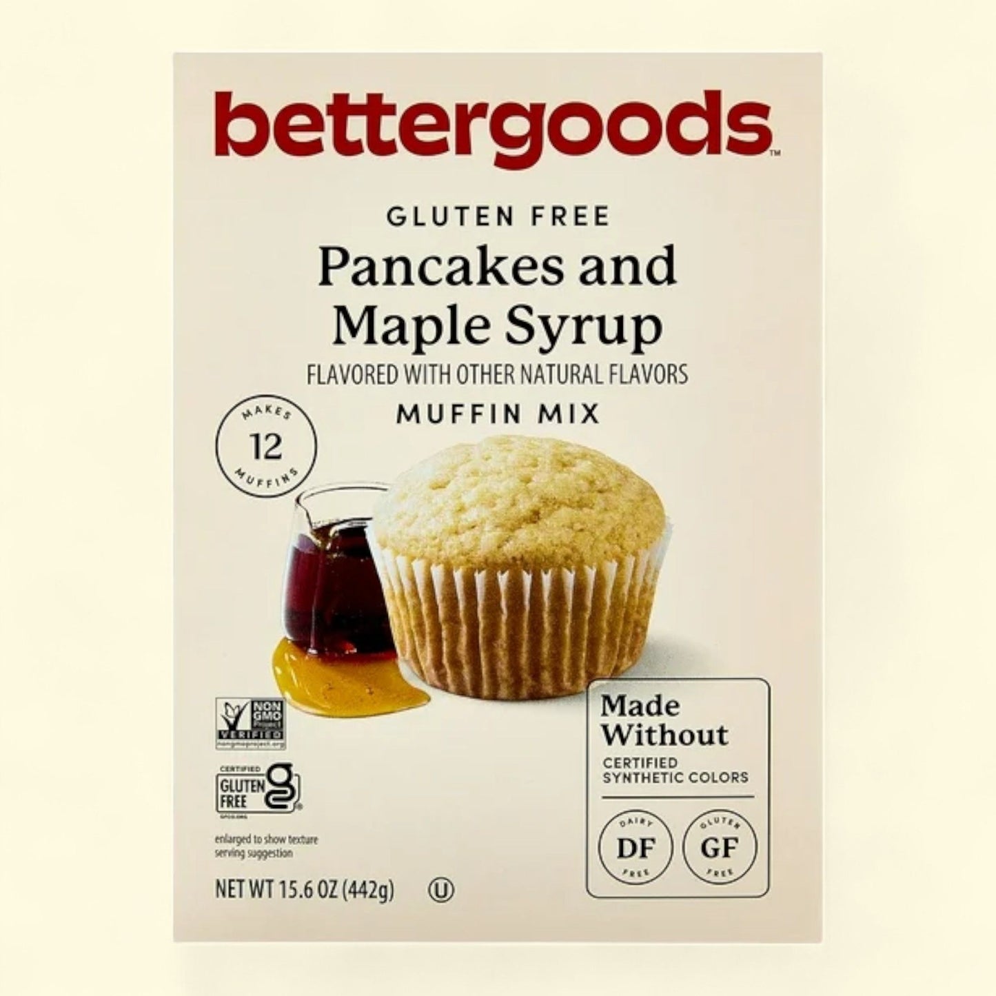 Better Goods Pancakes and Maple Syrup Muffin Mix, 15.6 oz, Gluten Free