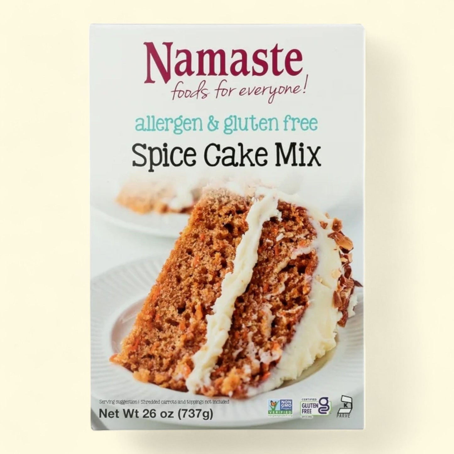 Namaste Foods Spice Cake Mix, 26 oz, Gluten Free