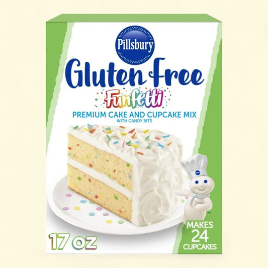 Pillsbury Funfetti Cake Mix, 17 oz, Gluten Free