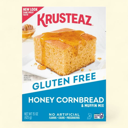 Krusteaz Gluten Free Honey Cornbread Mix, 15 oz
