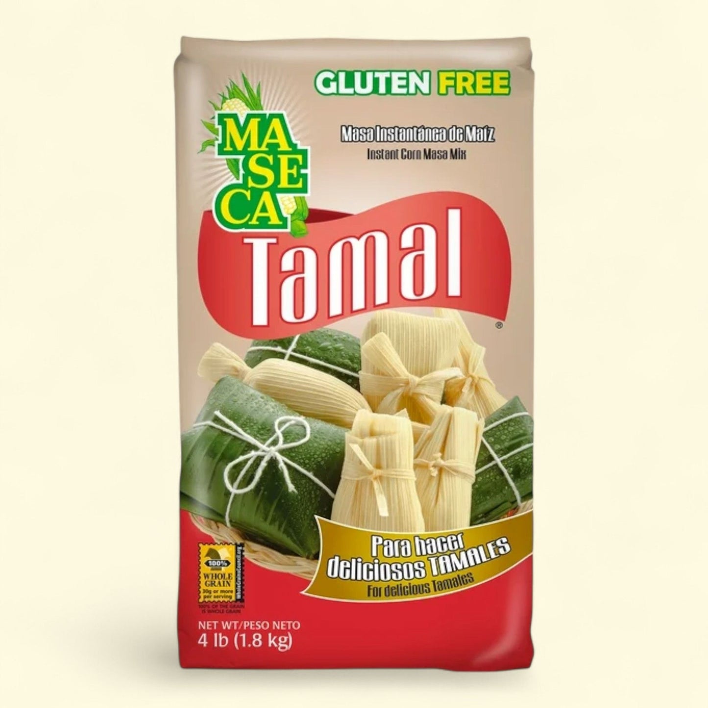 MASECA Tamal Corn Masa Flour, 4 lb, Gluten Free