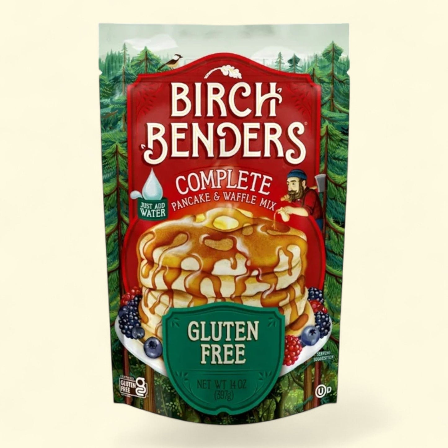 Birch Benders Gluten Free Pancake & Waffle Mix, 14oz