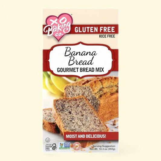XO Baking Co. Banana Bread Mix, 10.3 oz, Gluten Free