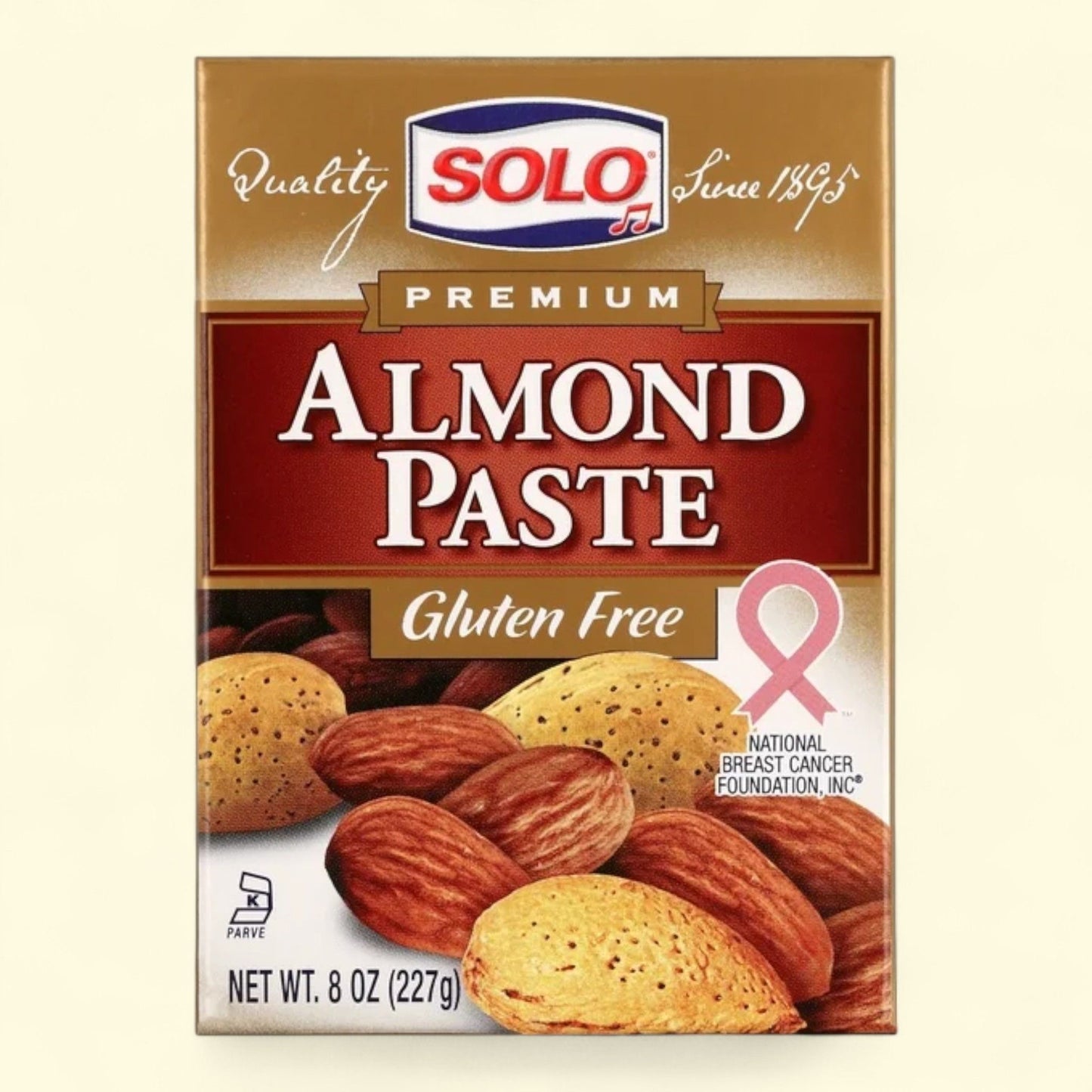 Solo Almond Paste, 8 oz, Gluten Free