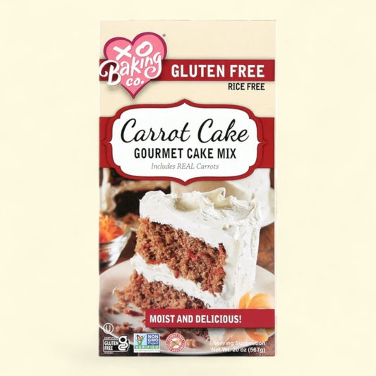 XO Baking Co. Carrot Cake Mix, 20 oz, Gluten Free