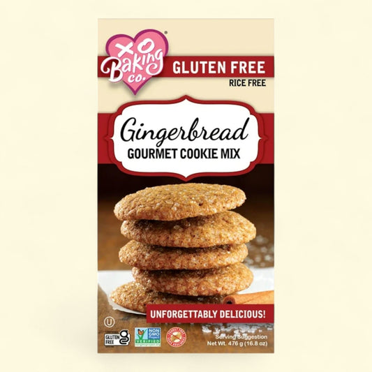XO Baking Co. Gingerbread Gourmet Cookie Mix, 16.8oz, Gluten Free