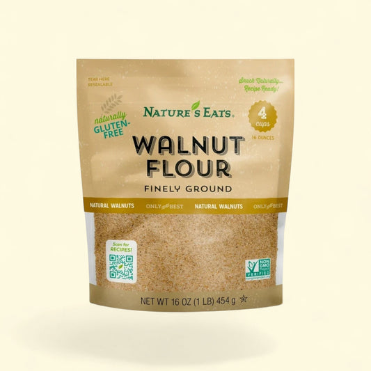 Nature's Eats Walnut Flour, 16 Oz, Gluten Free — authentic US product shipped worldwide by Treatspree