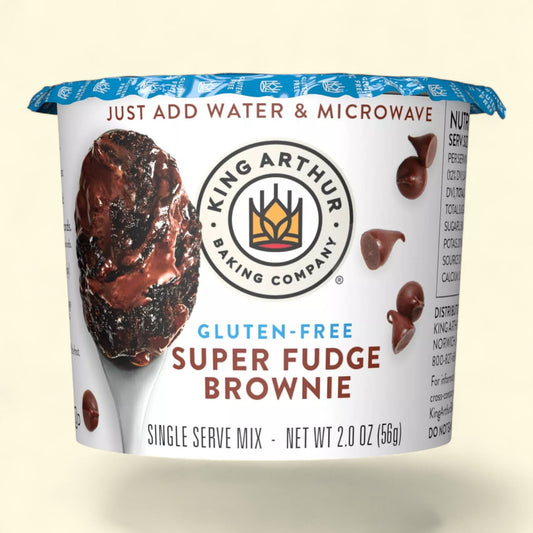 King Arthur Gluten Free Super Fudge Brownie Mix, 2oz