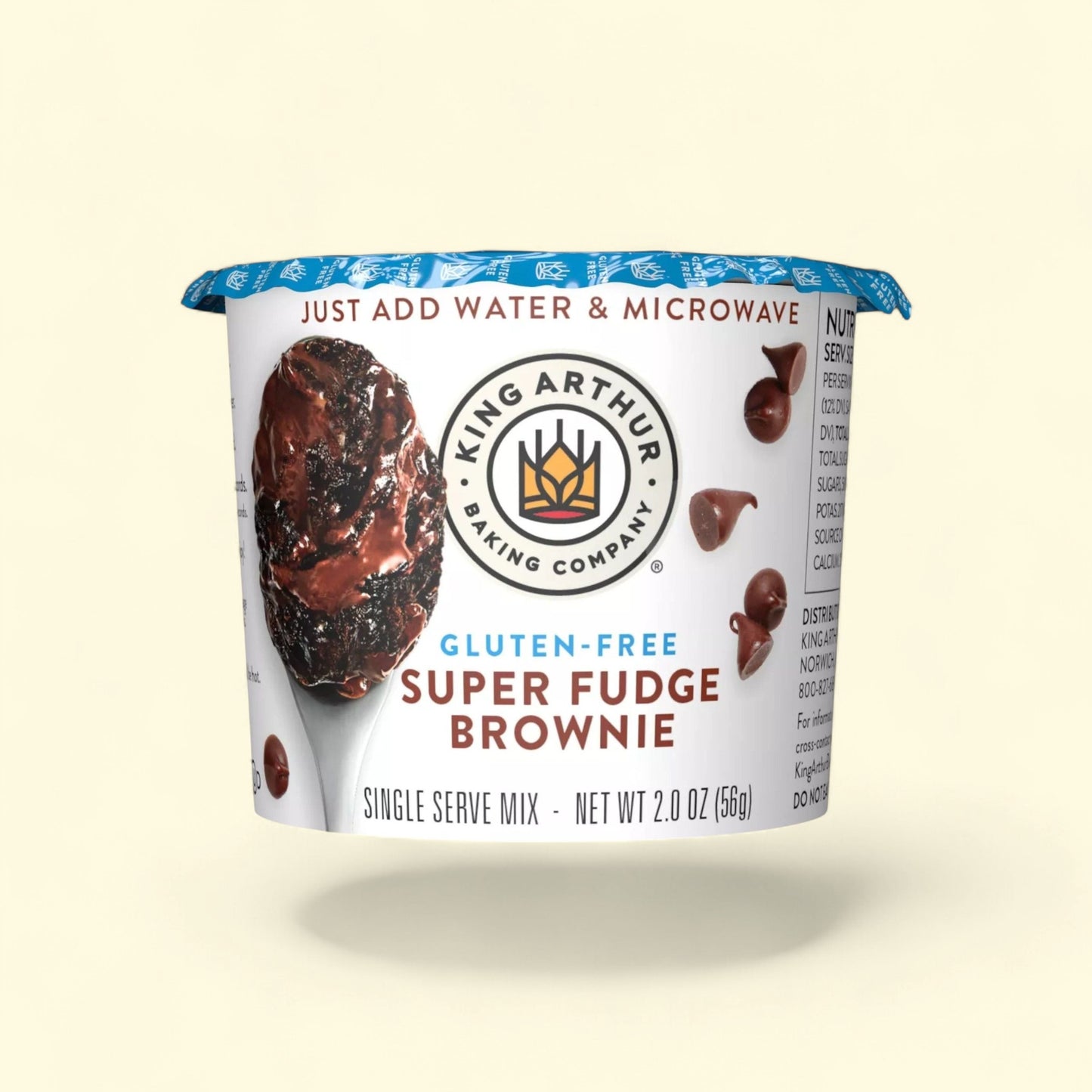 King Arthur Gluten Free Super Fudge Brownie Mix, 2oz — authentic US product shipped worldwide by Treatspree