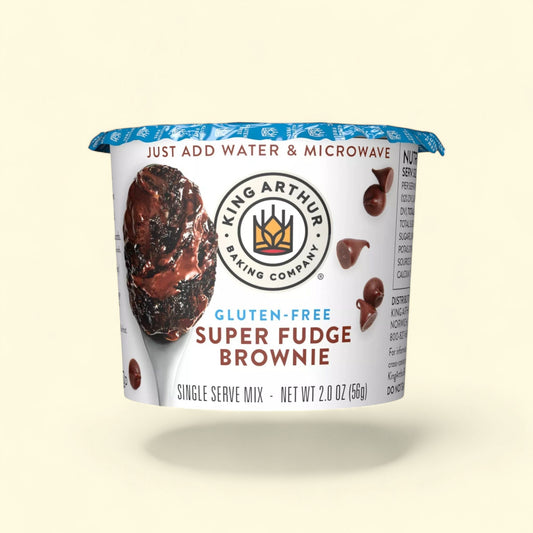 King Arthur Gluten Free Super Fudge Brownie Mix, 2oz — authentic US product shipped worldwide by Treatspree