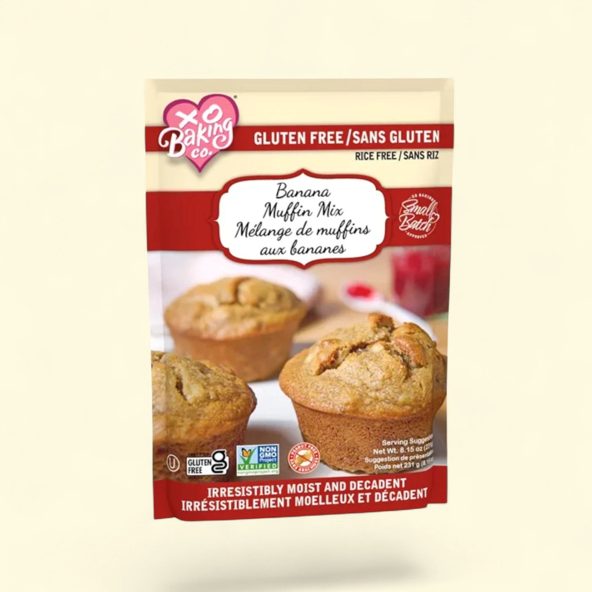 XO Baking Co. Banana Muffin Mix, 8.15oz — authentic US product shipped worldwide by Treatspree