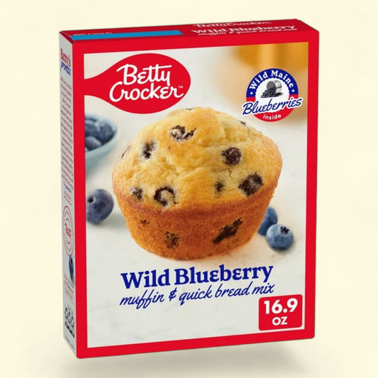 Betty Crocker Wild Blueberry Muffin and Quick Bread Mix, 16.9 oz.
