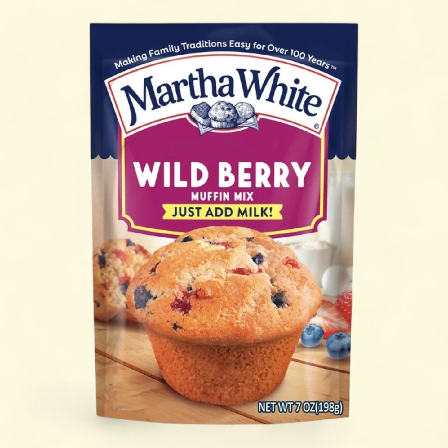 Martha White Wildberry Muffin Mix, 7 oz