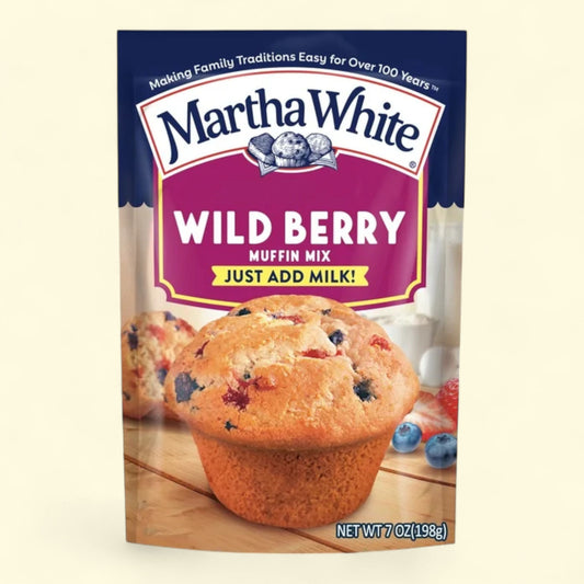 Martha White Wildberry Muffin Mix, 7 oz