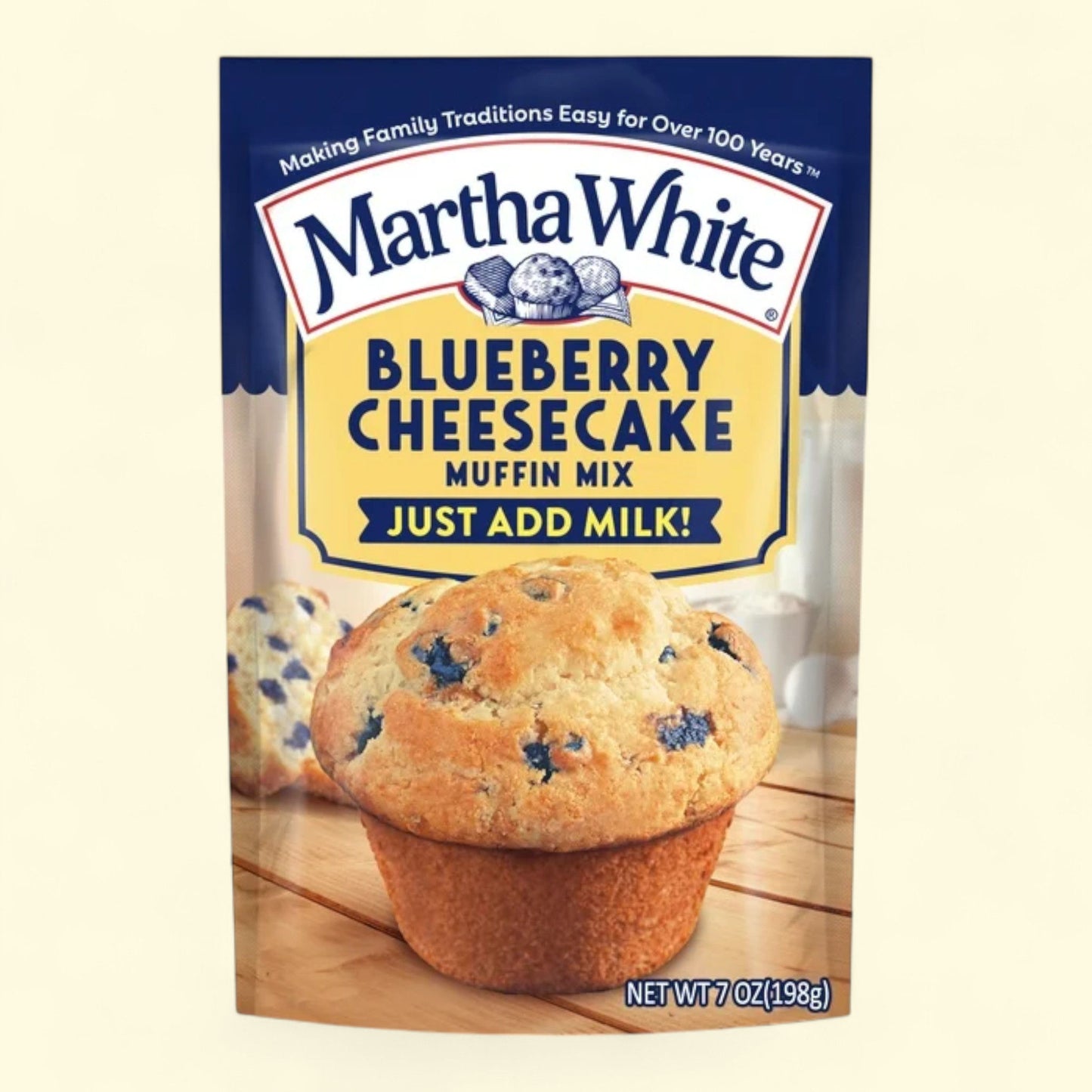 Martha White Blueberry Cheesecake Muffin Mix, 7 oz