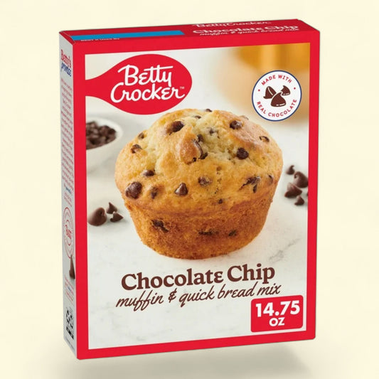 Betty Crocker Chocolate Chip Muffin and Quick Bread Mix, 14.75 oz.