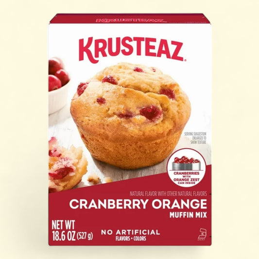 Krusteaz Cranberry Orange Muffin Mix, 18.6 oz.