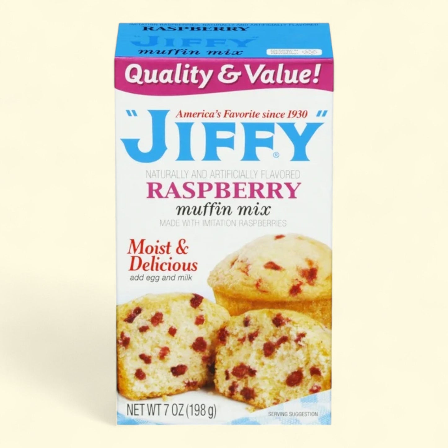 Jiffy Raspberry Muffin Mix, 7 OZ