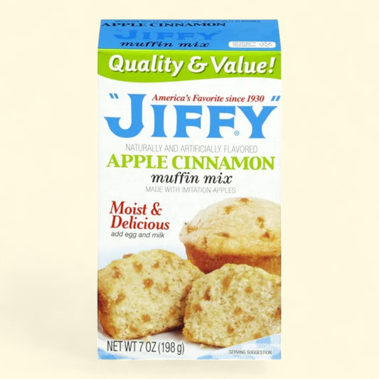 Jiffy Apple Cinnamon Muffin Mix, 7.0 OZ.