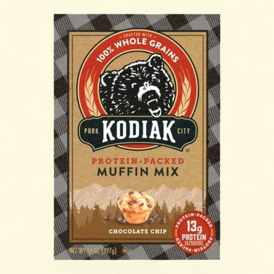 Kodiak Protein-Packed Chocolate Chip Muffin Mix, 14 oz