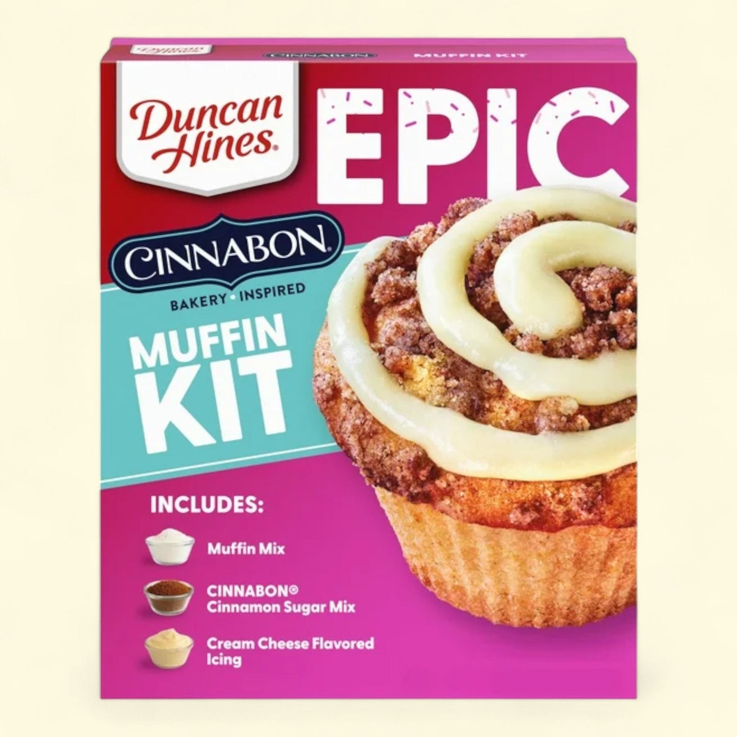 Duncan Hines Cinnabon Muffin Kit, 32.42 oz