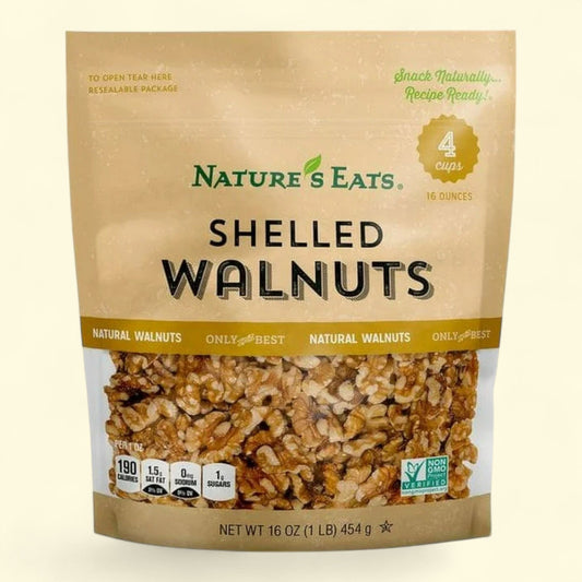 Nature's Eats Shelled Walnuts, 16.0 OZ