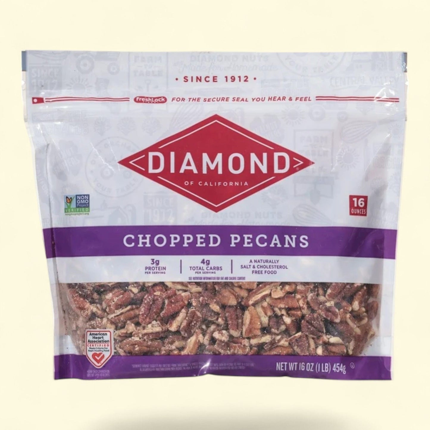 Diamond of California Chopped Pecans, 16oz