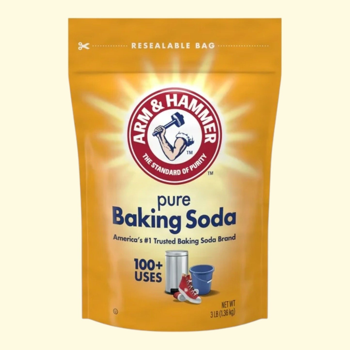 Bicarbonate de soude ARM & HAMMER, 1,36 kg