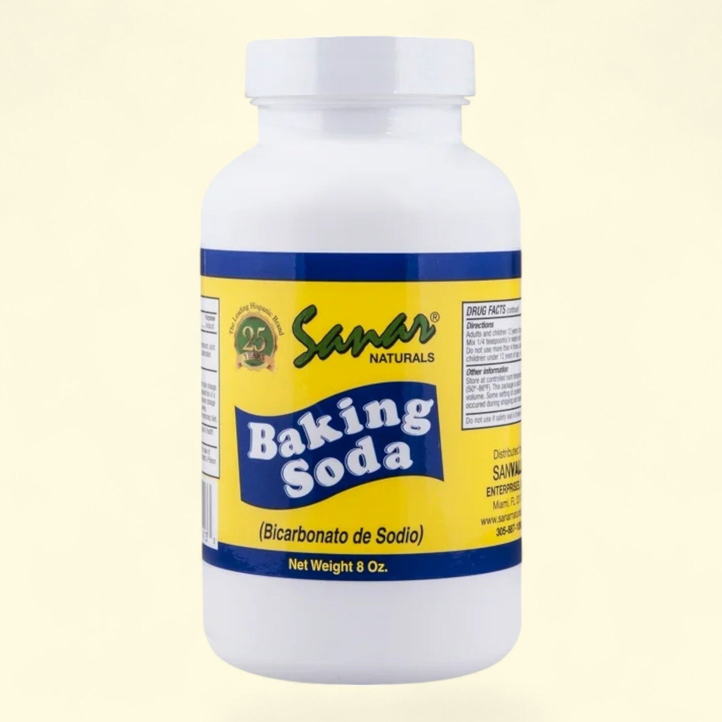 Bicarbonate de soude Sanar Naturals, 227 g