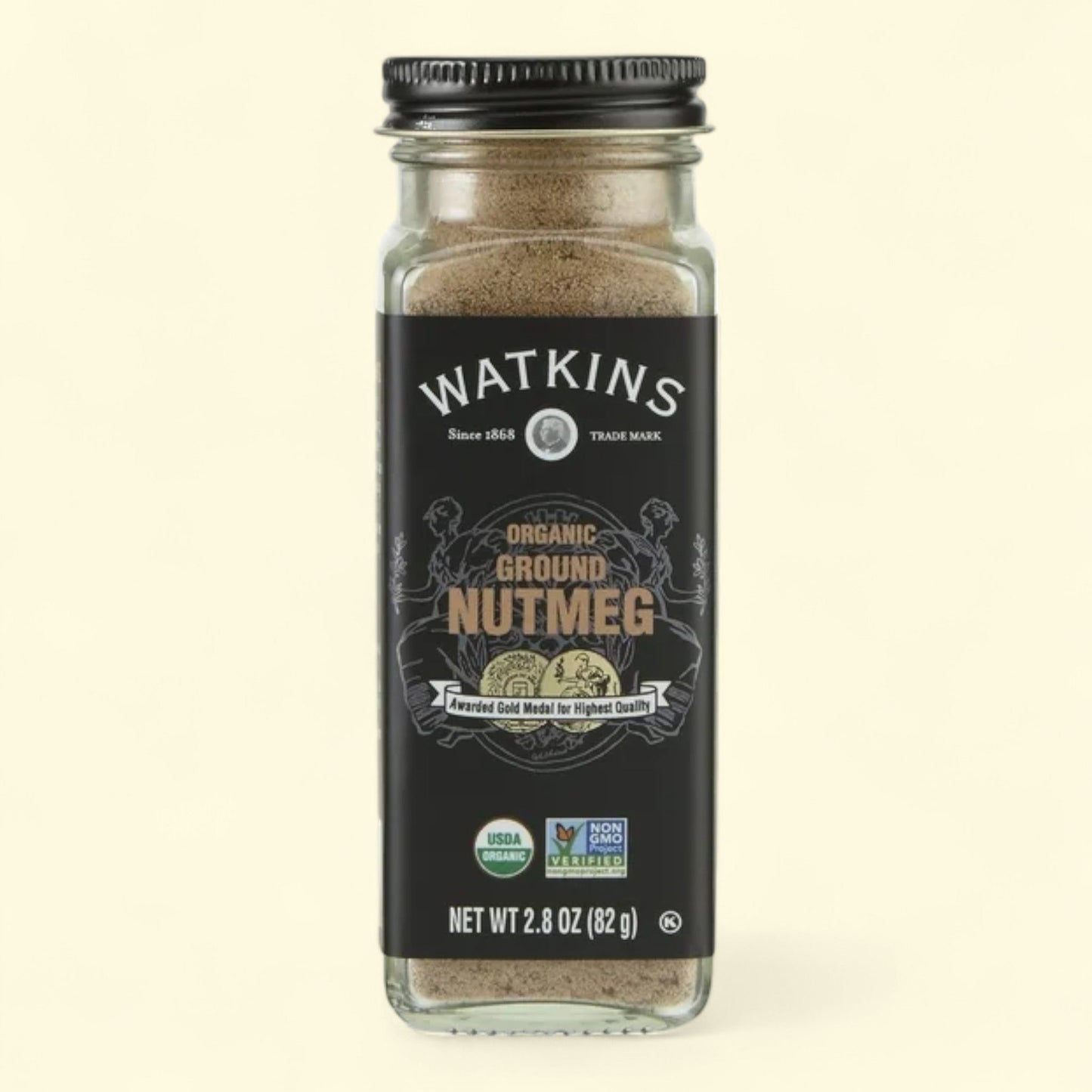 Pot d'épices à la noix de muscade biologique Watkins, 80 g