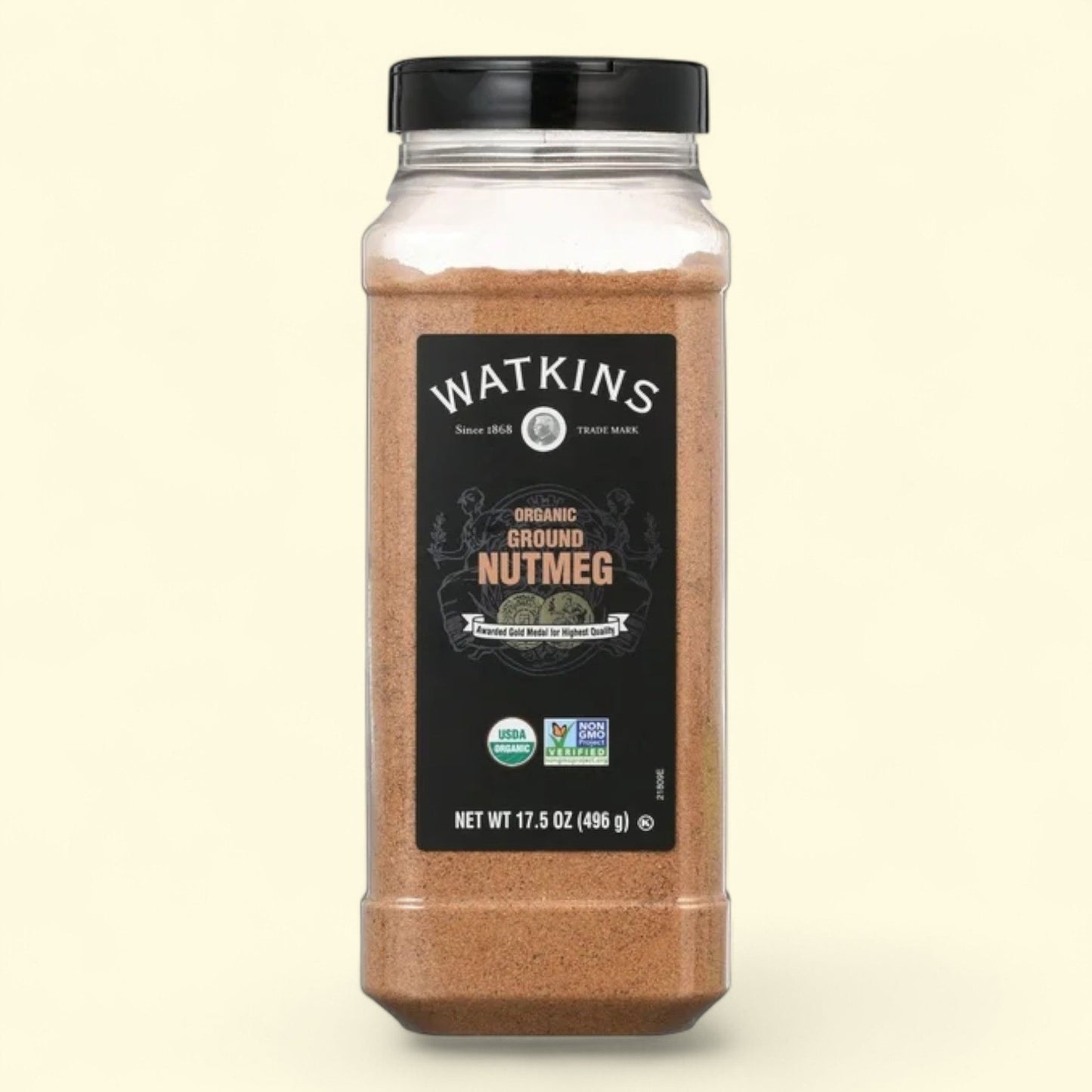 Watkins Spice Jar, Ground Nutmeg, 17.5 oz