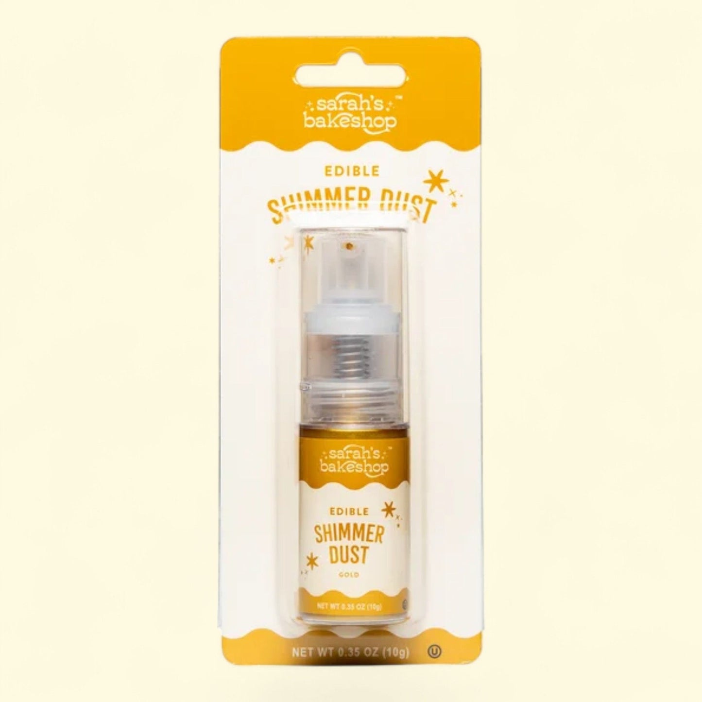 Miss Jones Baking Co. Shimmer Dust Pump Gold 0.35oz