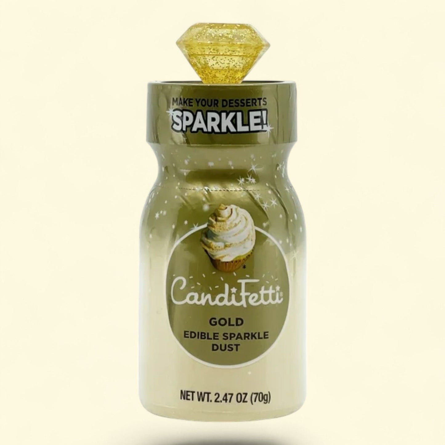 CandiFetti Edible Sparkle Dust, 2.47 oz