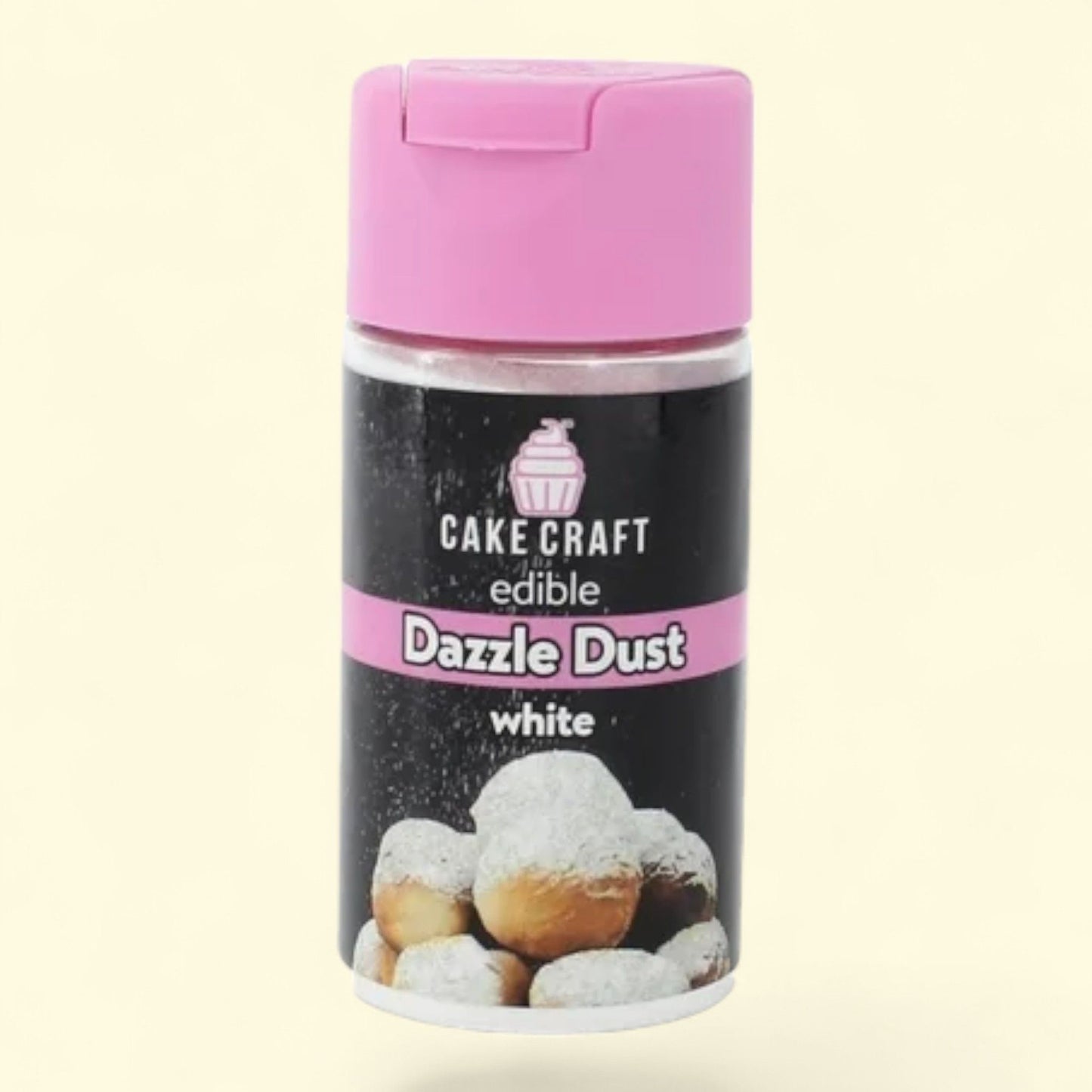 Cake Craft Dazzle Dust, White, 1.76 oz.