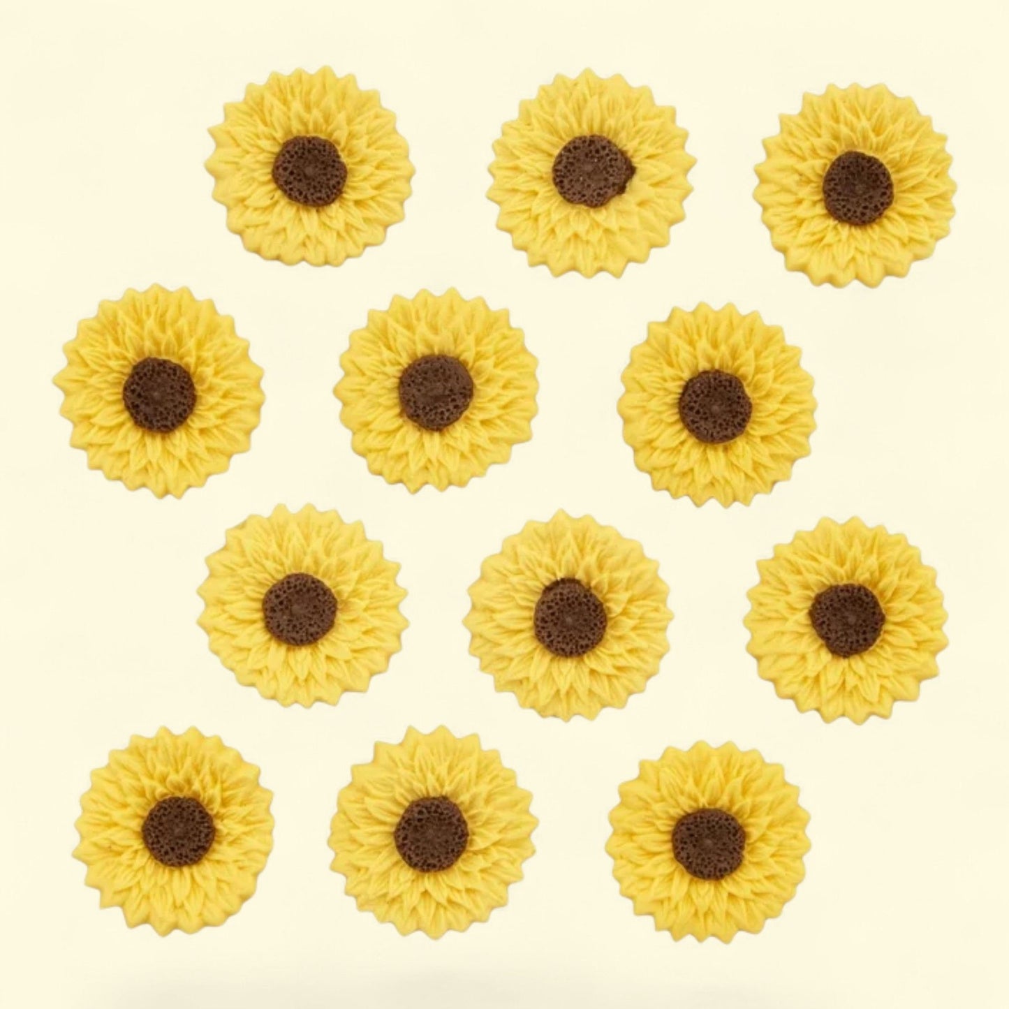 Wilton Sunflower Icing Decorations, 12-Count
