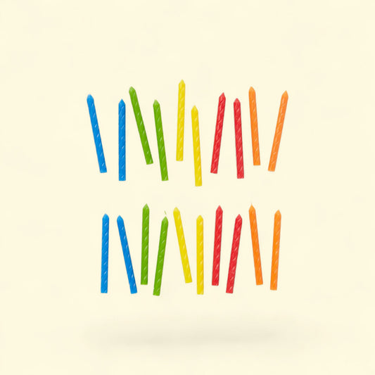 Spritz Birthday Candles, 20ct — authentic US product shipped worldwide by Treatspree