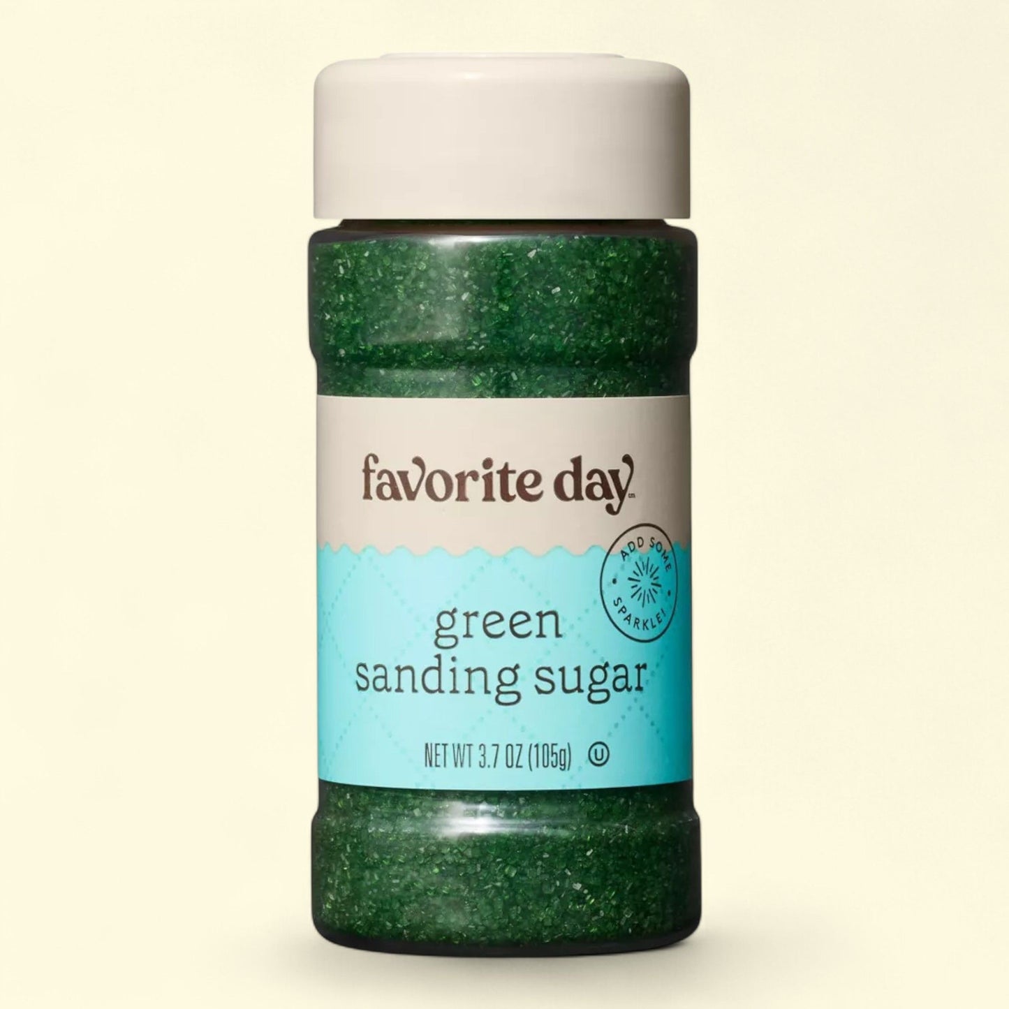Favorite Day, Green Sanding Sugar, 3.7oz