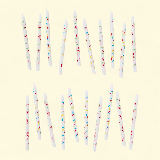Spritz Birthday Sprinkle Candles, 20ct