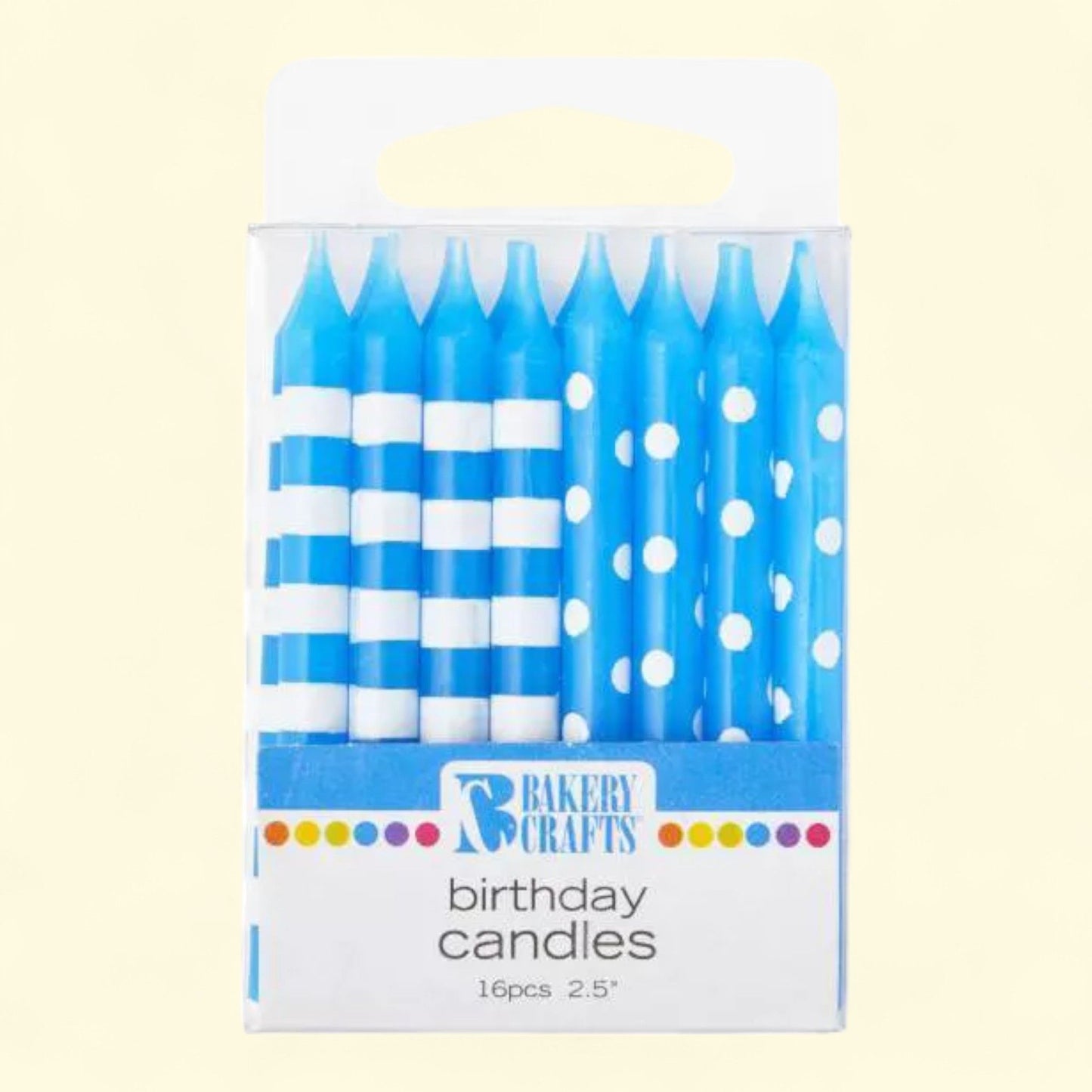 Bakery Crafts Candles, 2.5" - 16ct