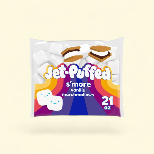 Jet-Puffed S'more Marshmallows, 21oz — authentic US product shipped worldwide by Treatspree