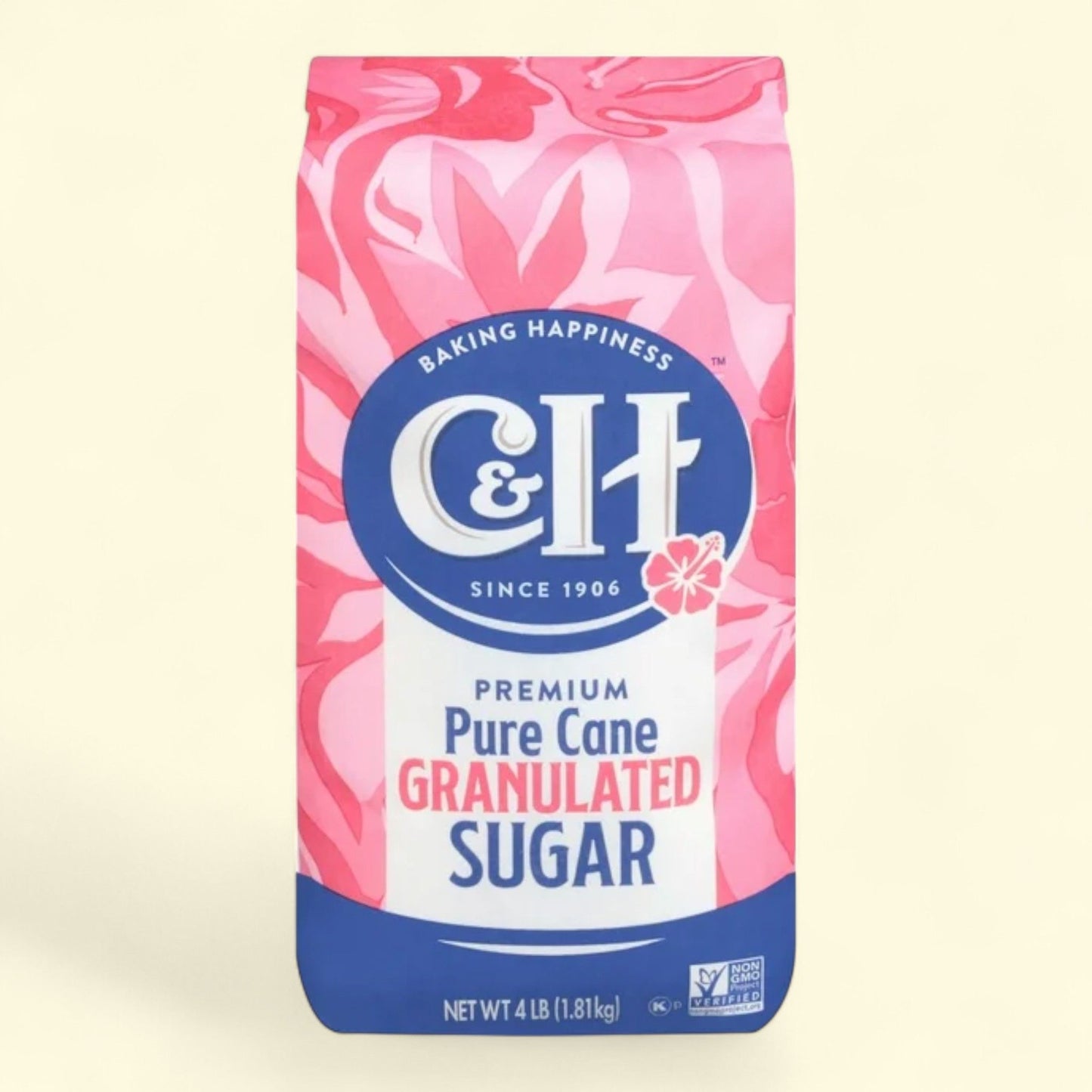 Sucre en poudre de canne pur C&H, 1,8 kg