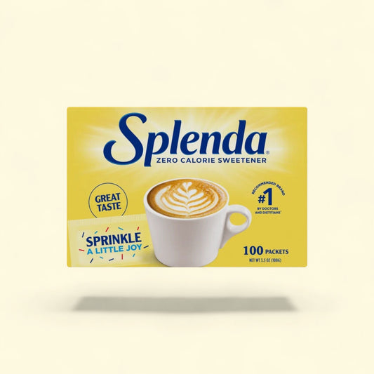 Splenda Zero Calorie Sweetener, 100CT — authentic US product shipped worldwide by Treatspree