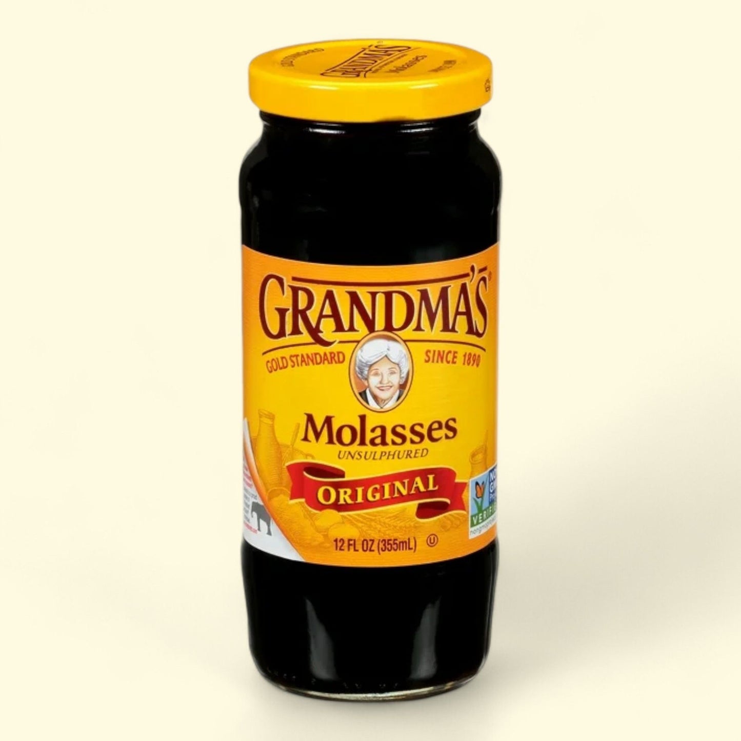 Grandma's Original Molasses, Unsulphured, 12 fl oz Jar