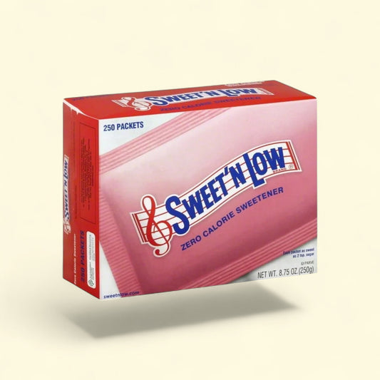 Sweet'N Low Zero Calorie Sweetener, 250 count, 8.8 oz — authentic US product shipped worldwide by Treatspree