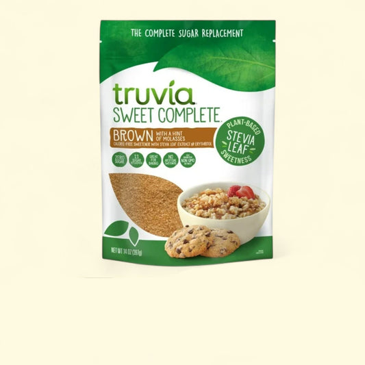 Truvia Sweet Complete Stevia Leaf Brown, 14oz Bag