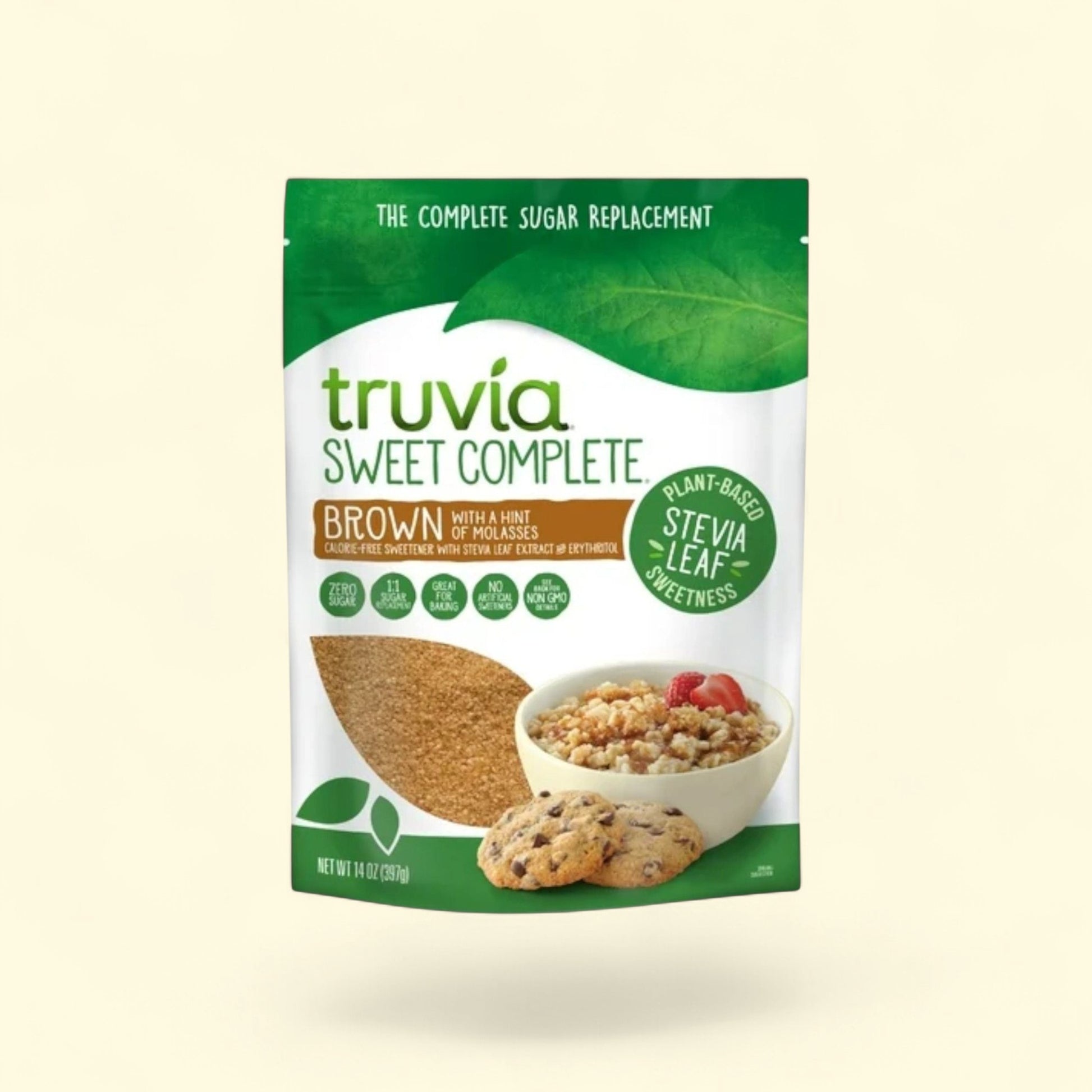 Truvia Sweet Complete Stevia Leaf Brown, 14oz Bag — authentic US product shipped worldwide by Treatspree