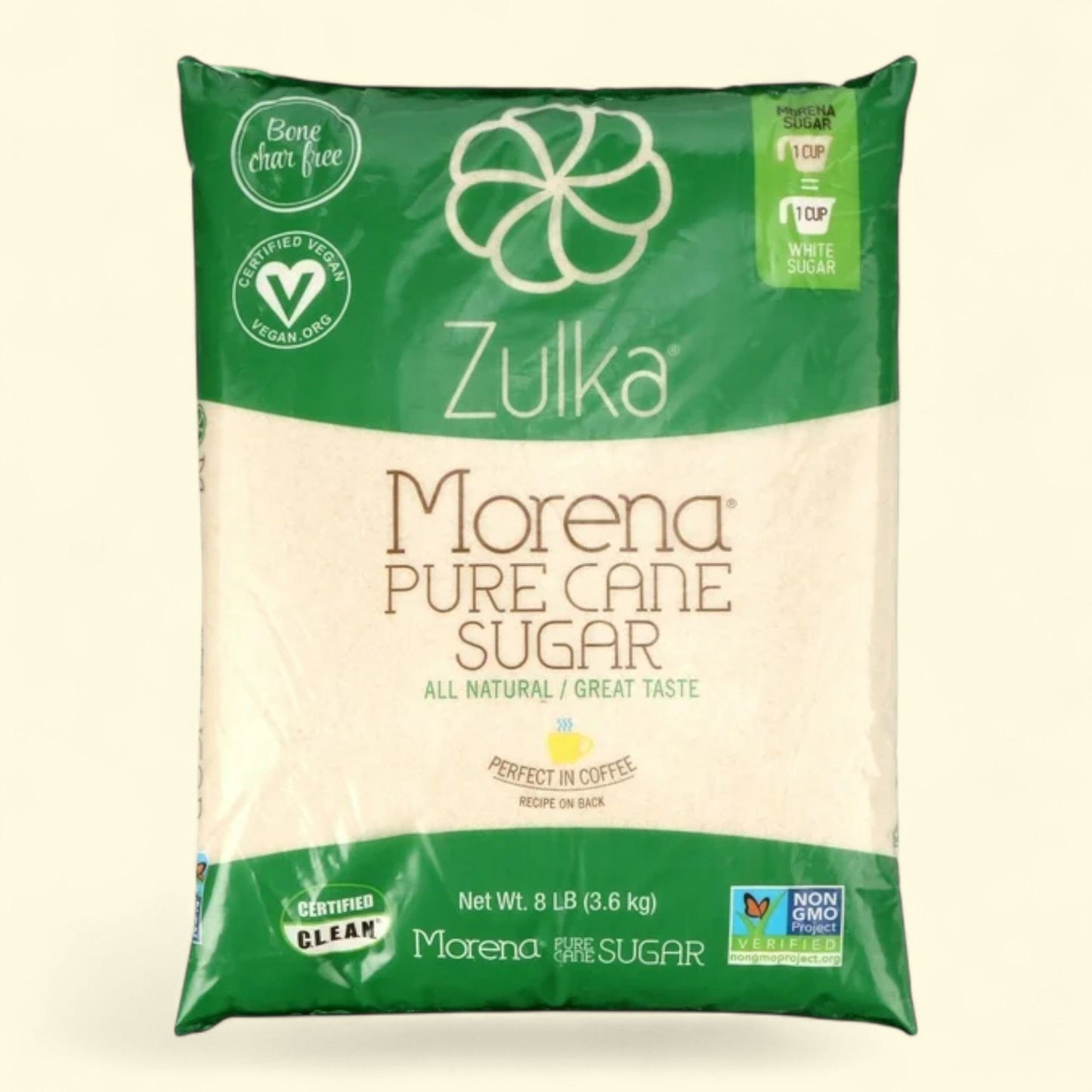 Sucre de canne pur Zulka, 3,6 kg