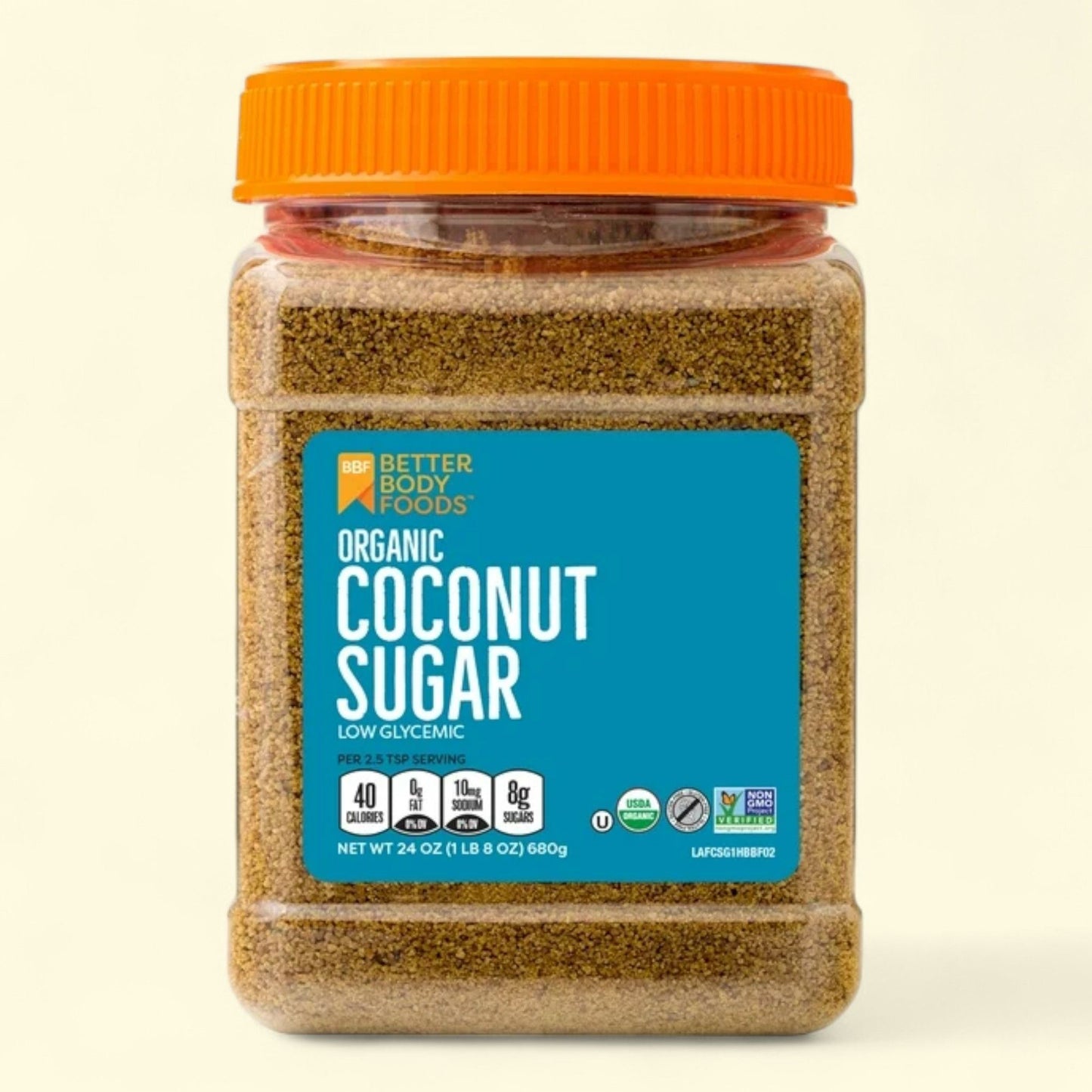 BetterBody Foods Organic Coconut Sugar, 24 oz