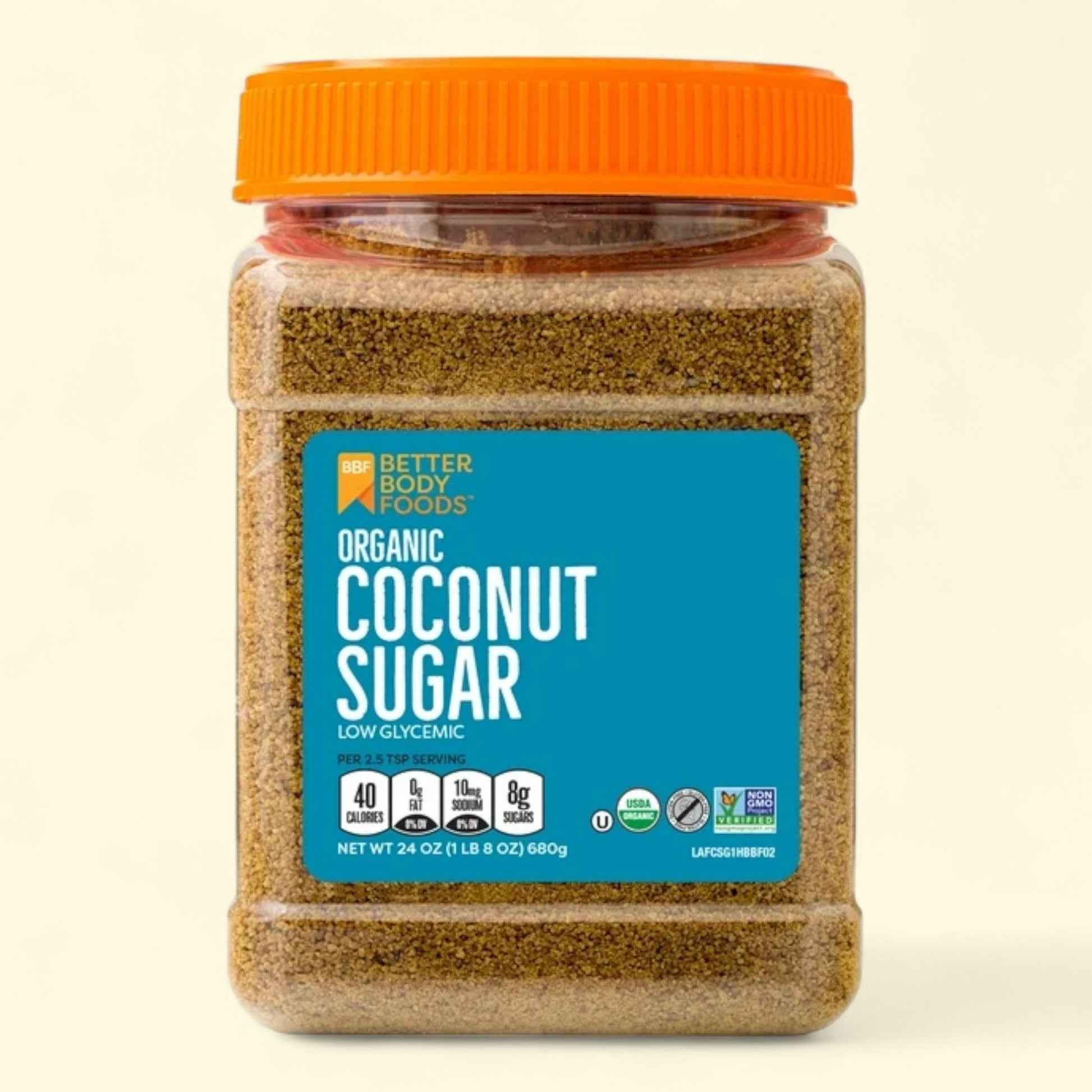 BetterBody Foods Organic Coconut Sugar, 24 oz